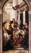 Giovanni Battista Tiepolo Last Communion of St Lucy oil painting on canvas